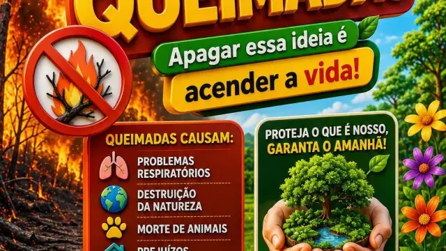 Palestra de Conscientização sobre Queimadas